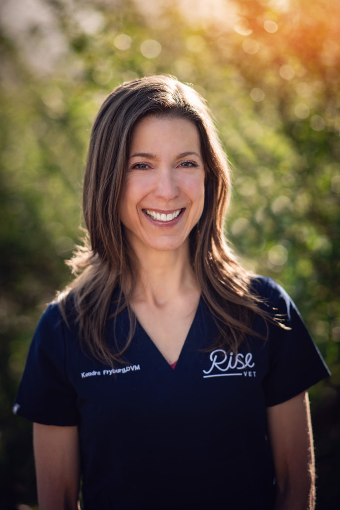 Welcome Dr. Kendra Fryburg! | Boulder Veterinarian - headshot of veterinarian in nature